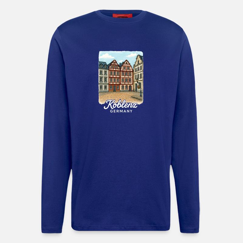 Koblenz - Langarmshirt - made by SPREAD  - Iconic Blue