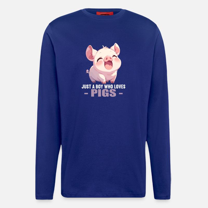 Pig Pig - Longsleeve - made by SPREAD - Iconic Blue