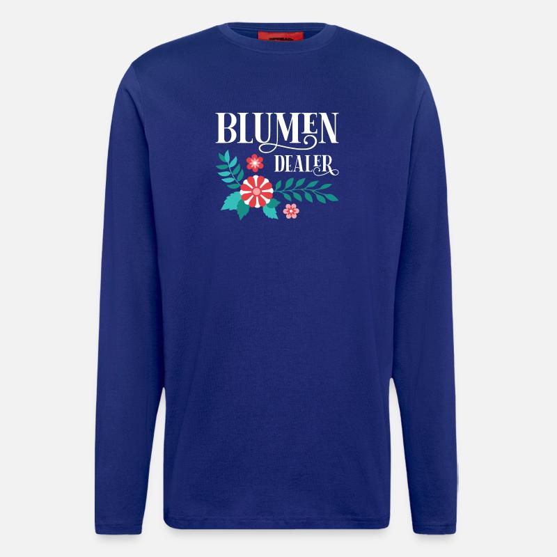 Gärtner Spruch Gärtnerei Hobbygärtner Kleingärtner - Langarmshirt - made by SPREAD - Iconic Blue