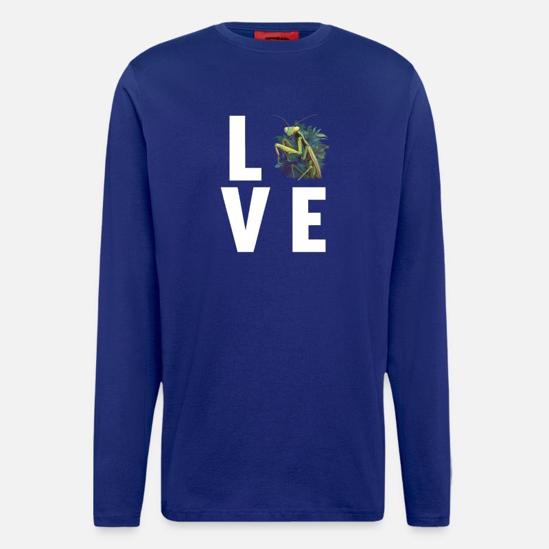 Gottesanbeterinnen Gottesanbeterin - Langarmshirt - made by SPREAD  - Iconic Blue