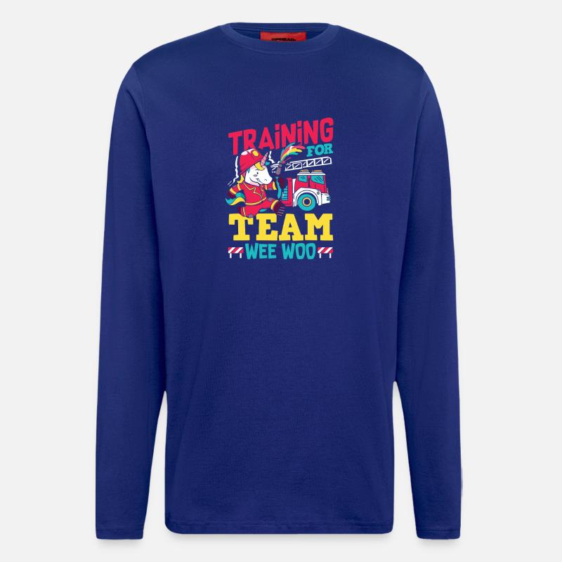 Wee Woo Squad Fire Tiny Feuerwehrmann - Langarmshirt - made by SPREAD  - Iconic Blue