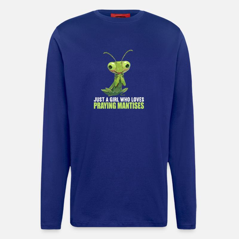 Gottesanbeterinnen Gottesanbeterin - Langarmshirt - made by SPREAD  - Iconic Blue