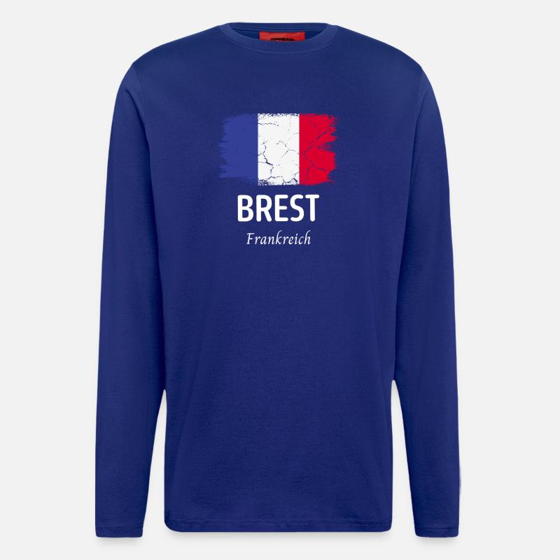 Brest - Langarmshirt - made by SPREAD  - Iconic Blue