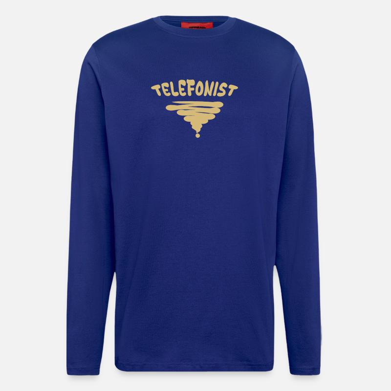 Occupation: Telephone operator - Longsleeve - made by SPREAD  - Iconic Blue