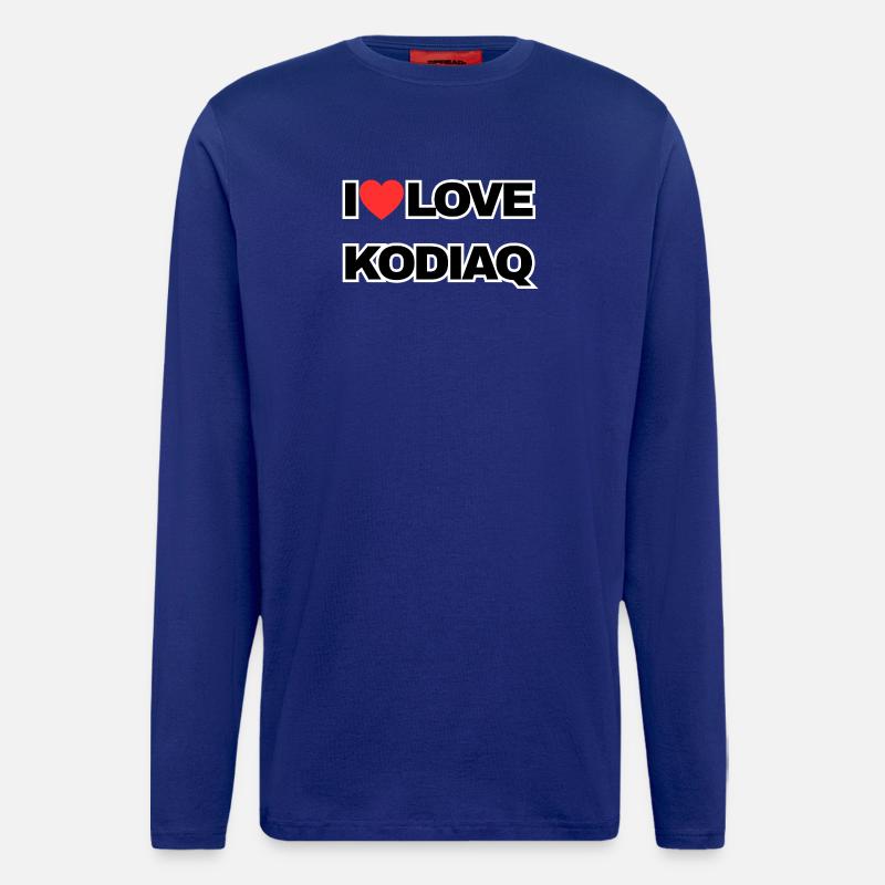 I Love KODIAQ - Langarmshirt - made by SPREAD - Iconic Blue