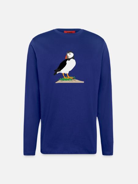 Puffin Print - Longsleeve - made by SPREAD - Iconic Blue