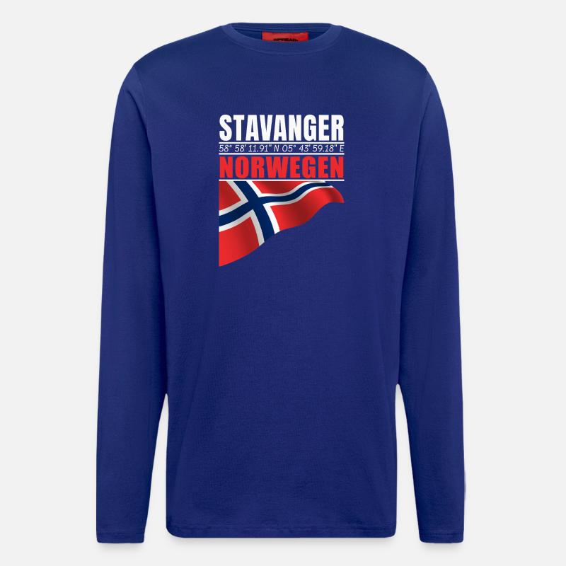Stavanger - Langarmshirt - made by SPREAD  - Iconic Blue