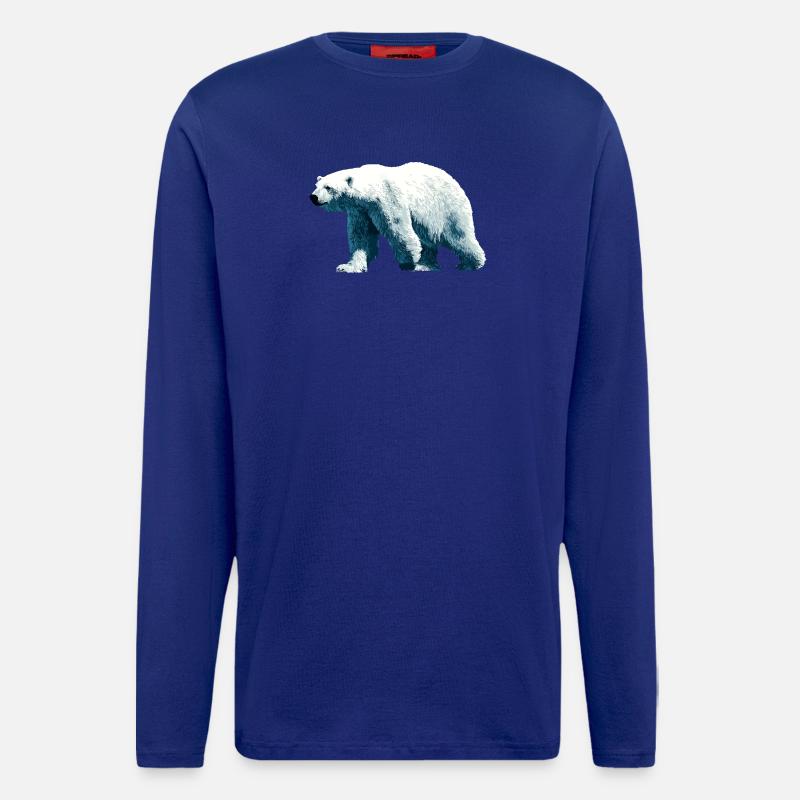 Polar Bear Polar Bear - Longsleeve - made by SPREAD  - Iconic Blue