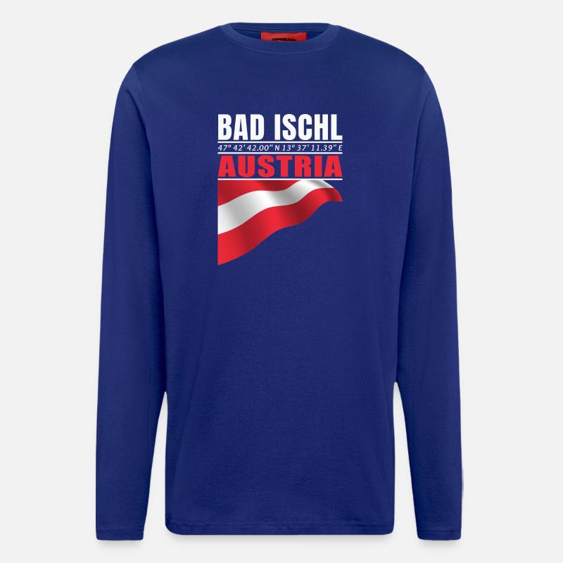 Bad Ischl - Langarmshirt - made by SPREAD  - Iconic Blue