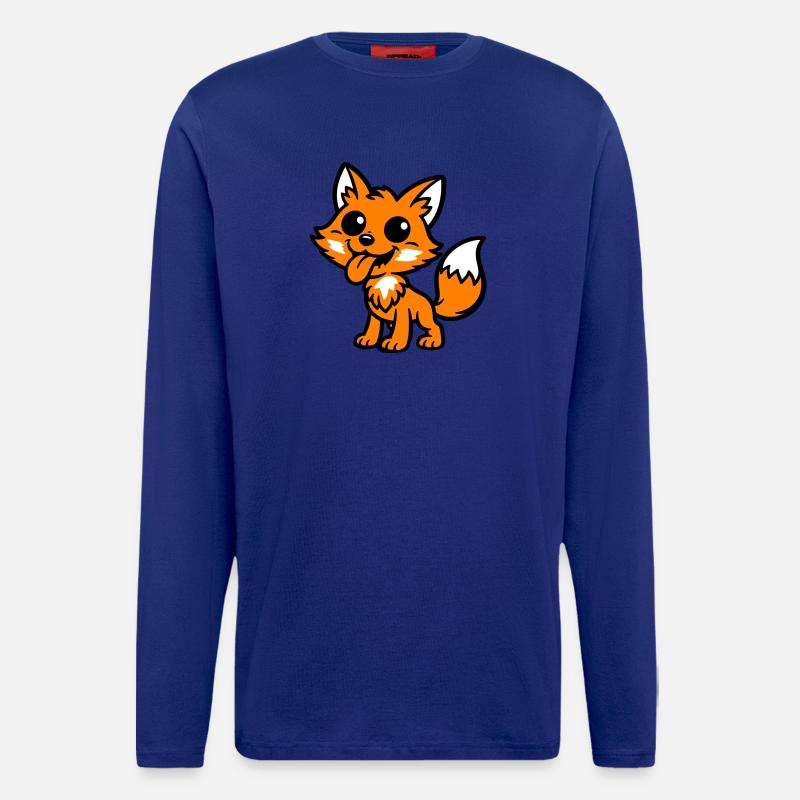 Fox Comic - Longsleeve - made by SPREAD  - Iconic Blue