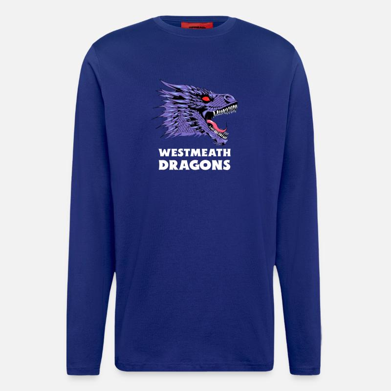 Westmeath Dragons - Langarmshirt - made by SPREAD  - Iconic Blue