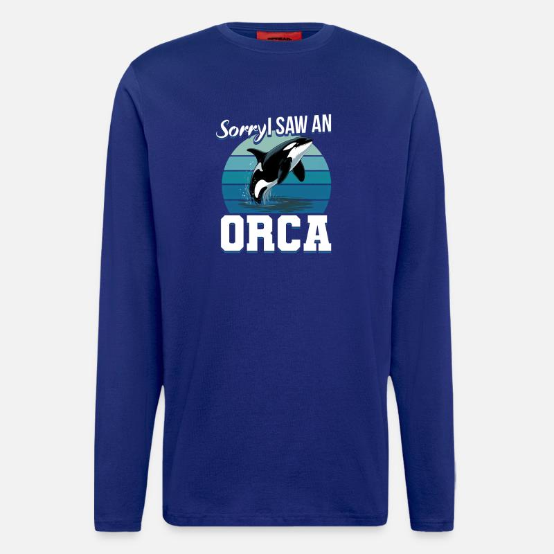 Funny Orca - Langarmshirt - made by SPREAD  - Iconic Blue