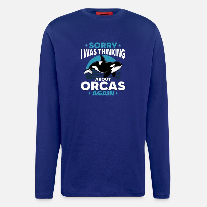 Funny Orca - Langarmshirt - made by SPREAD  - Iconic Blue