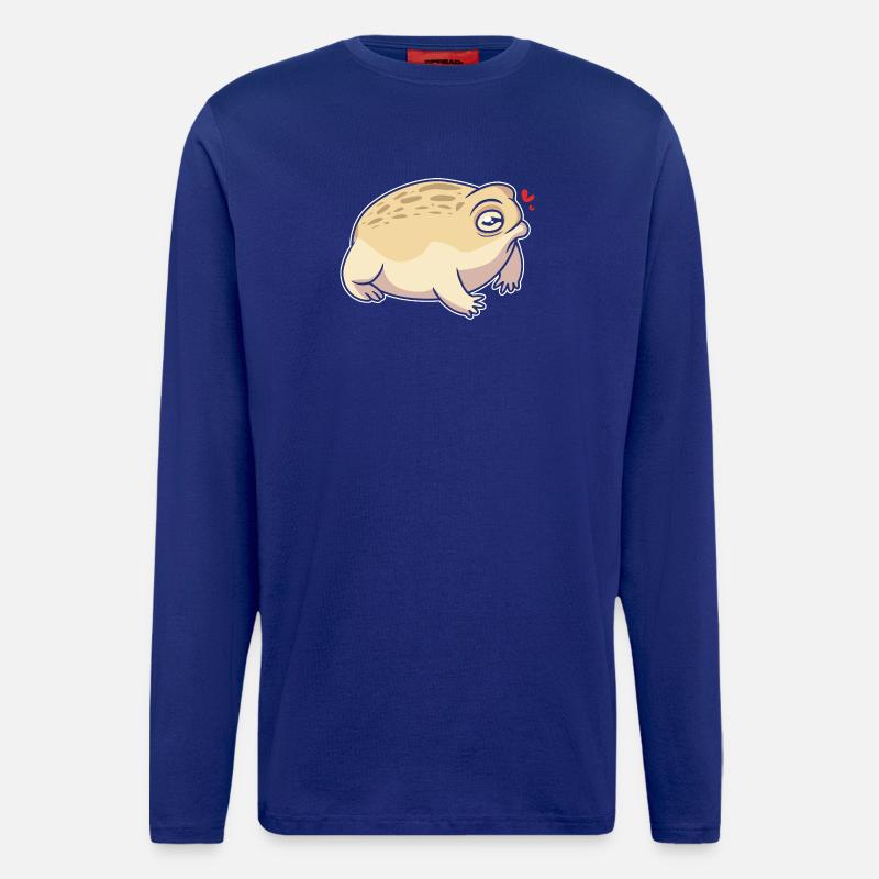Frosch Desert Rain Frog - Longsleeve - made by SPREAD - Iconic Blue