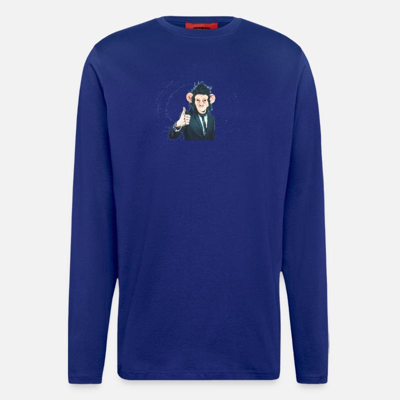 MONKEY - Langarmshirt - made by SPREAD  - Iconic Blue