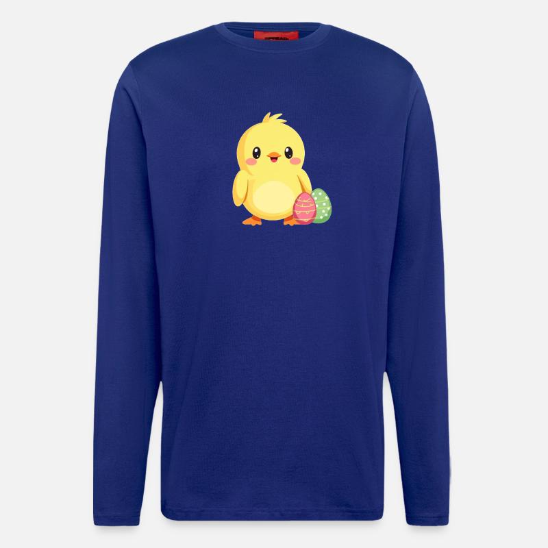 Chicks at Easter - Longsleeve - made by SPREAD  - Iconic Blue