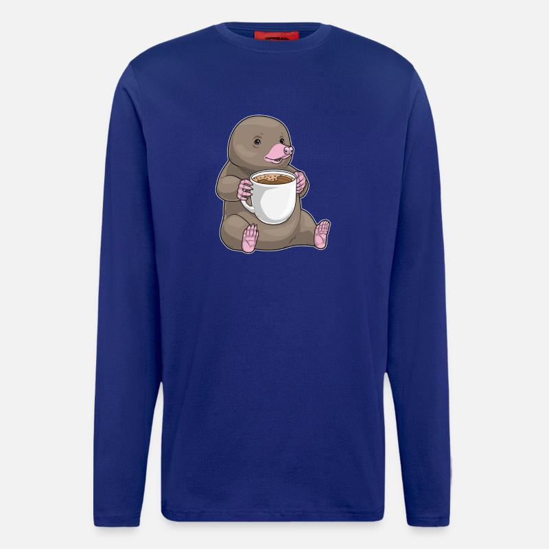 Mole Coffee Mug - Longsleeve - made by SPREAD  - Iconic Blue