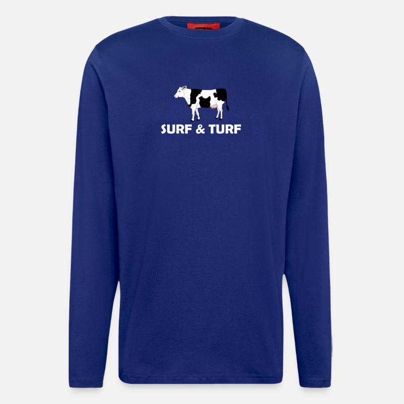 SURF & TURF - Langarmshirt - made by SPREAD  - Iconic Blue