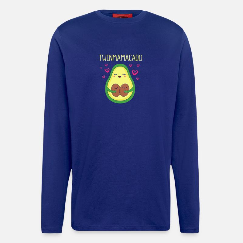 Twin Mom Twins Mom Gift - Longsleeve - made by SPREAD  - Iconic Blue