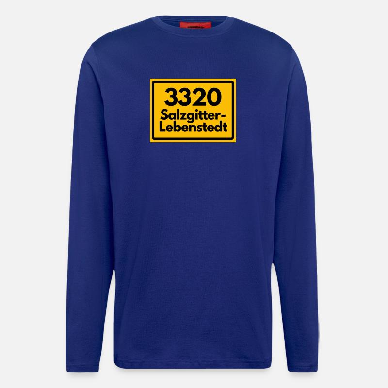 OLD POSTCODE POSTCODE RETRO 3320 SALZGITTER - Longsleeve - made by SPREAD - Iconic Blue
