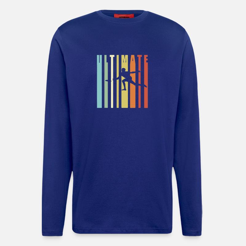 Ultimative Regenbogenkletterung - Langarmshirt - made by SPREAD  - Iconic Blue