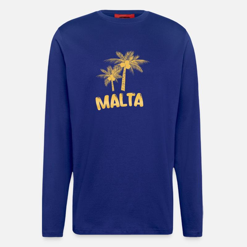 Malta - Longsleeve - made by SPREAD  - Iconic Blue