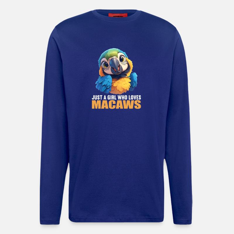 Macaw's Era - Longsleeve - made by SPREAD  - Iconic Blue