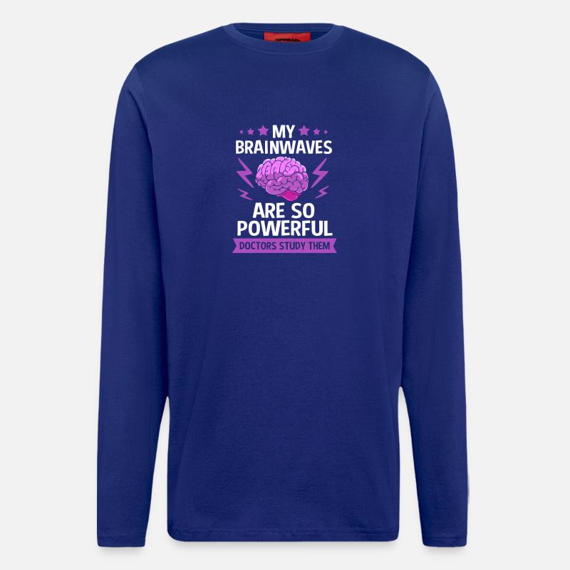 Epilepsie - Langarmshirt - made by SPREAD  - Iconic Blue