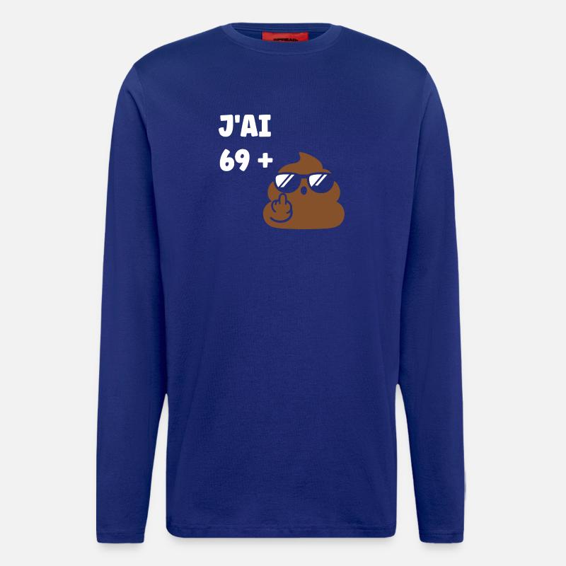 69 plus 1 - Langarmshirt - made by SPREAD  - Iconic Blue