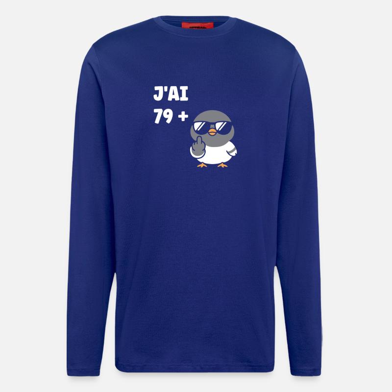 79 plus 1 - Langarmshirt - made by SPREAD  - Iconic Blue