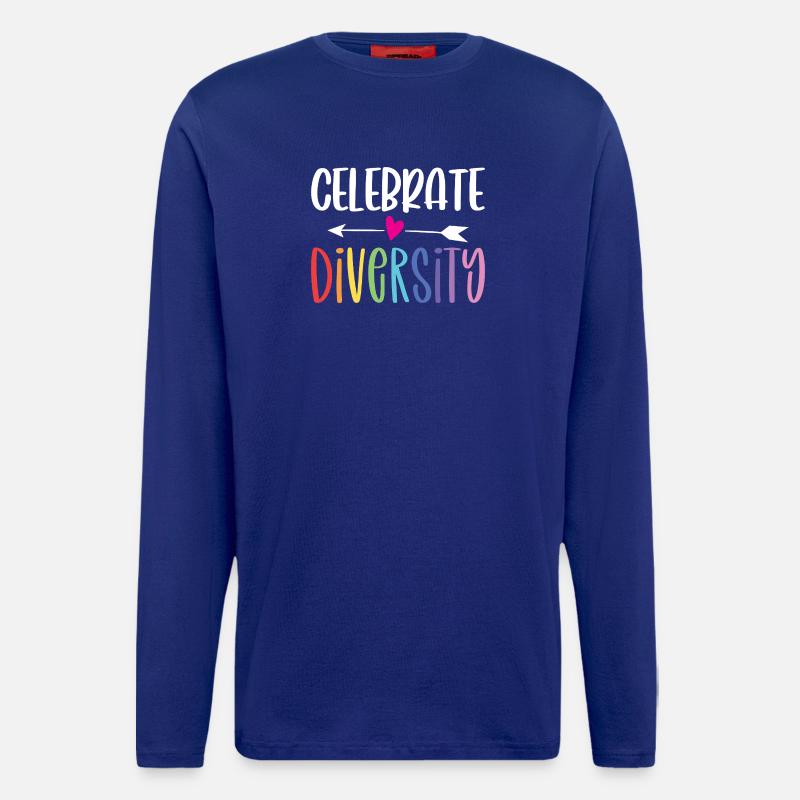 LGBT-Pride-Monat – Vielfalt feiern - Langarmshirt - made by SPREAD - Iconic Blue