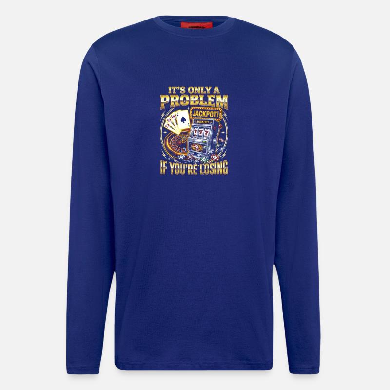 Only one problem: Losing - Longsleeve - made by SPREAD  - Iconic Blue