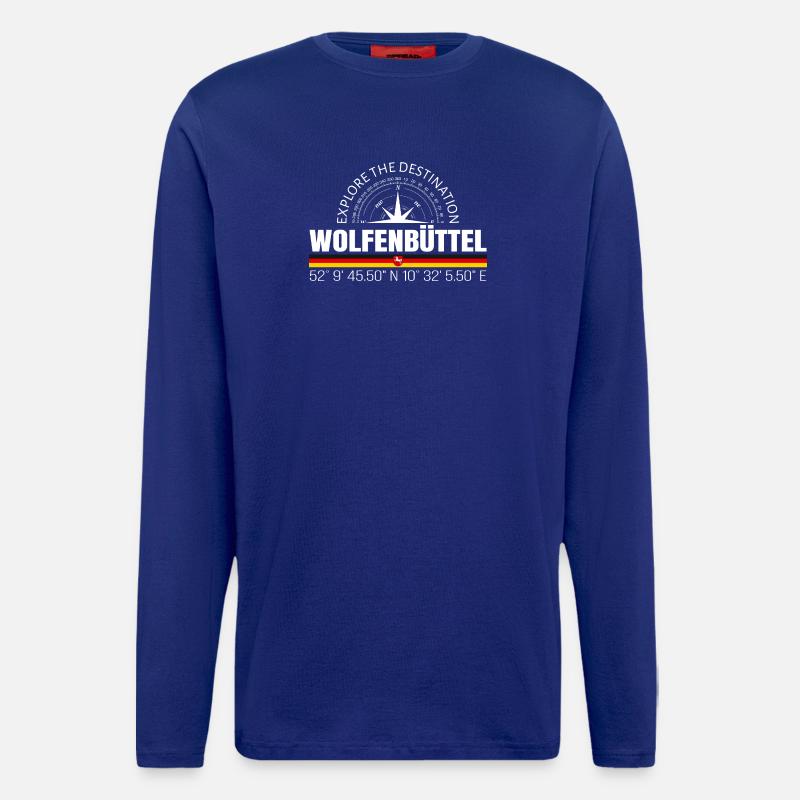 Wolfenbüttel - Langarmshirt - made by SPREAD  - Iconic Blue