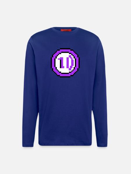 Arcade Coin 10 Years Anniversary - Longsleeve - made by SPREAD - Iconic Blue