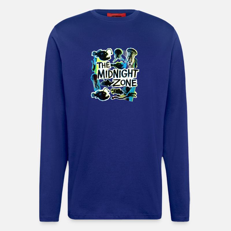 The Midnight Plastic Zone - Langarmshirt - made by SPREAD  - Iconic Blue