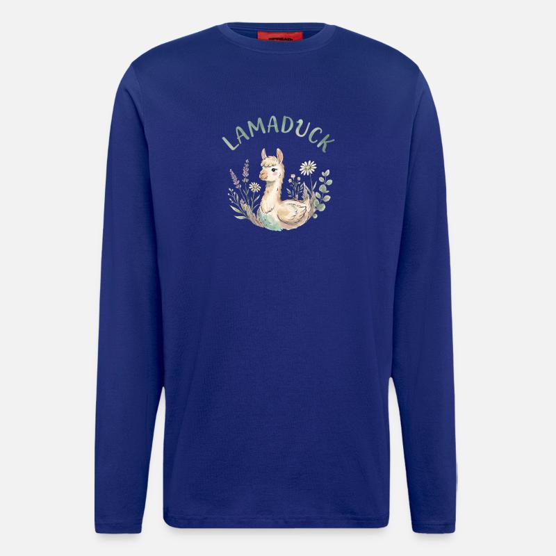LamaDuck Original - Longsleeve - made by SPREAD  - Iconic Blue