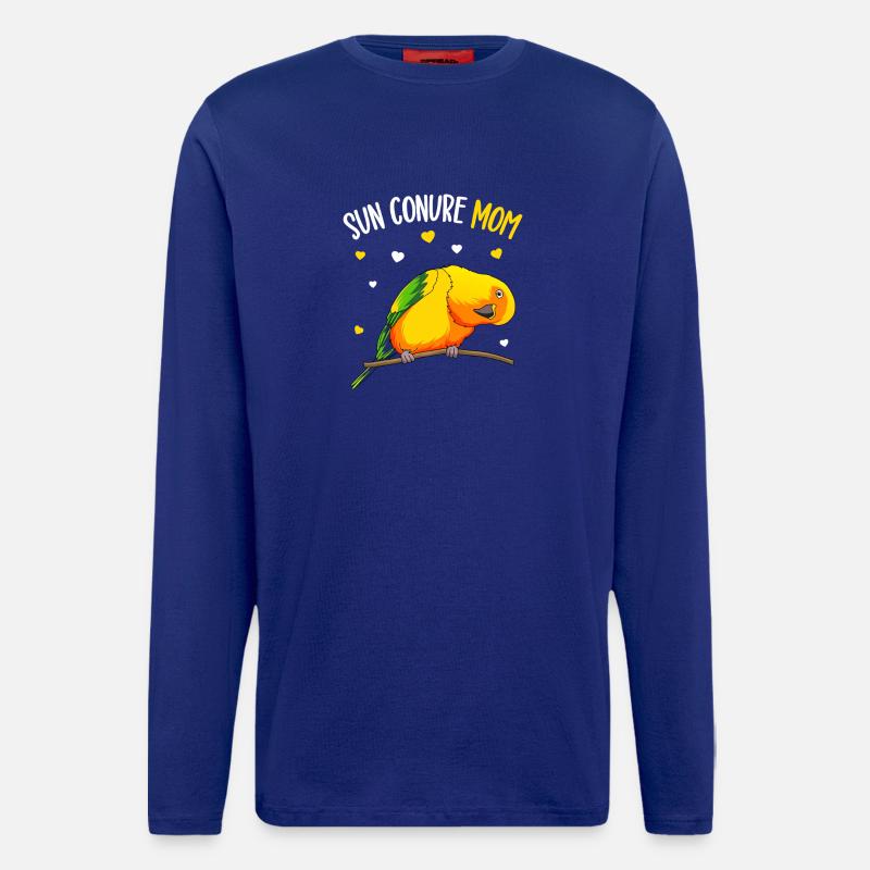 Sun Conure Mama - Langarmshirt - made by SPREAD - Iconic Blue