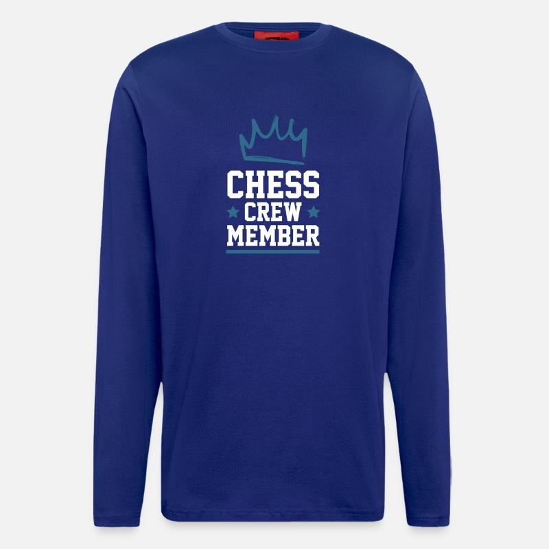 Chess Crew - Longsleeve - made by SPREAD  - Iconic Blue