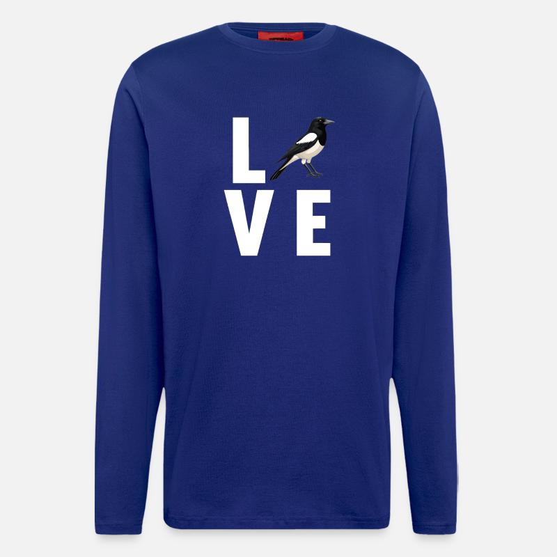 Elstern Elster - Langarmshirt - made by SPREAD  - Iconic Blue