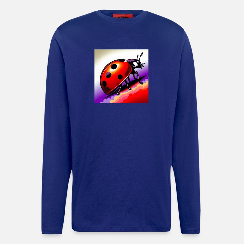 Marienkäfer - Langarmshirt - made by SPREAD  - Iconic Blue