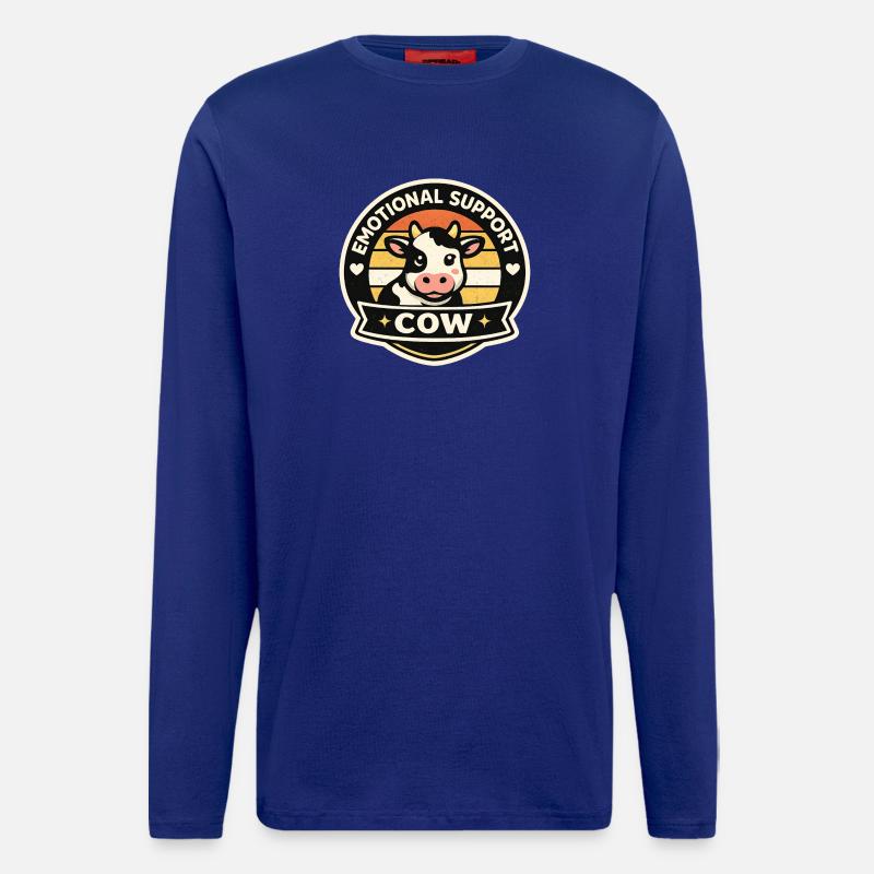 Glückskuh - Langarmshirt - made by SPREAD  - Iconic Blue