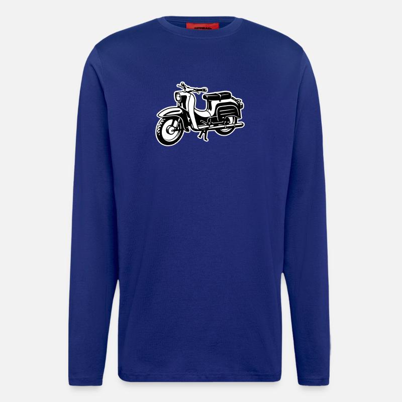 Schwalbe - two-tone - Longsleeve - made by SPREAD  - Iconic Blue