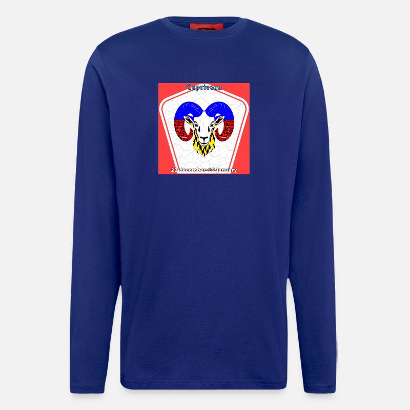 Steinbock - Langarmshirt - made by SPREAD - Iconic Blue