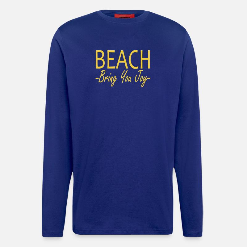Beach bring you joy - Longsleeve - made by SPREAD  - Iconic Blue