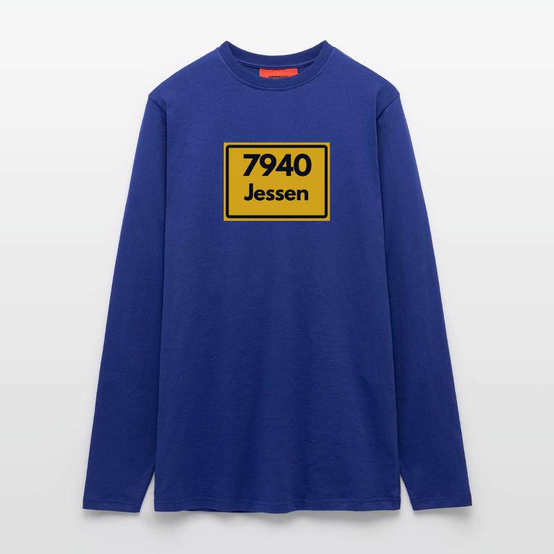 OLD POSTCODE ZIP CODE, SAXONY-ANHALT 7940 JESSEN Longsleeve - made by SPREAD 