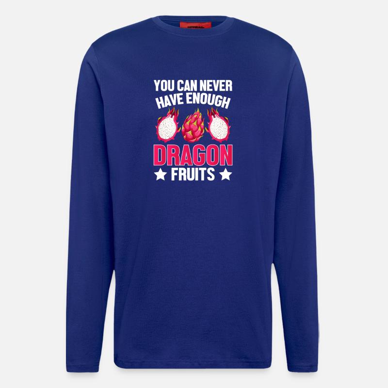 Enough Dragon Fruit Design - Longsleeve - made by SPREAD  - Iconic Blue