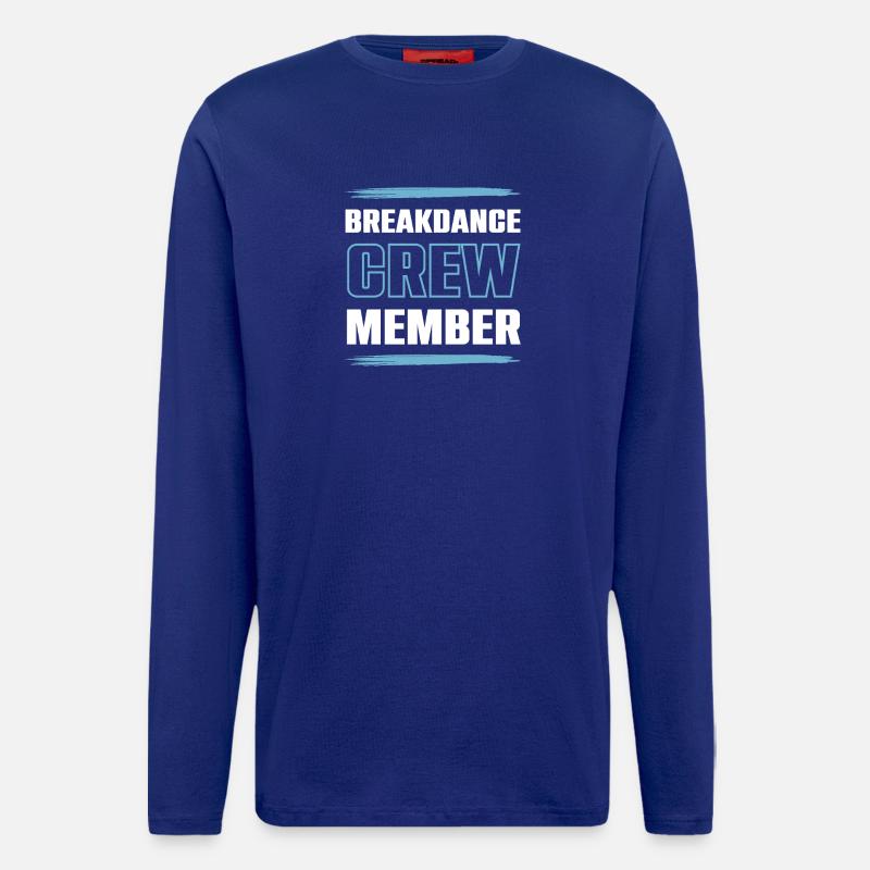 Breakdance Crew - Longsleeve - made by SPREAD - Iconic Blue
