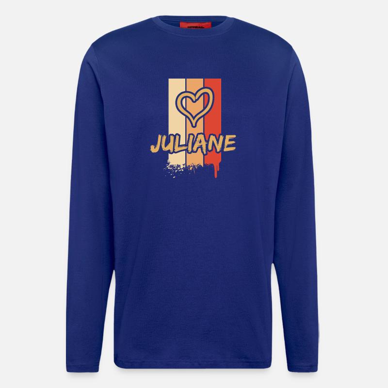 Geschenkidee Juliane - Langarmshirt - made by SPREAD - Iconic Blue