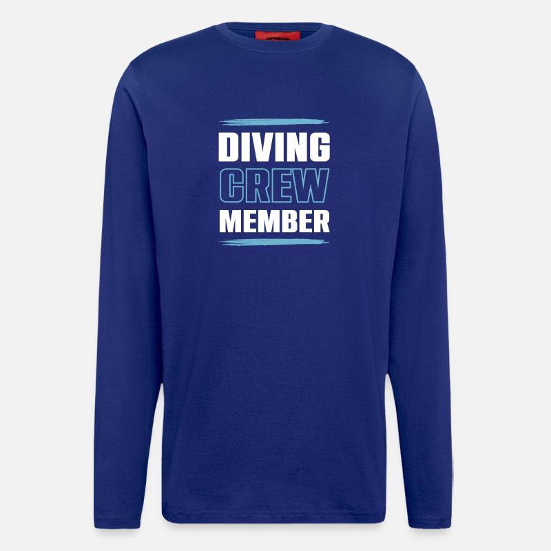 Drinking Crew - Langarmshirt - made by SPREAD - Iconic Blue
