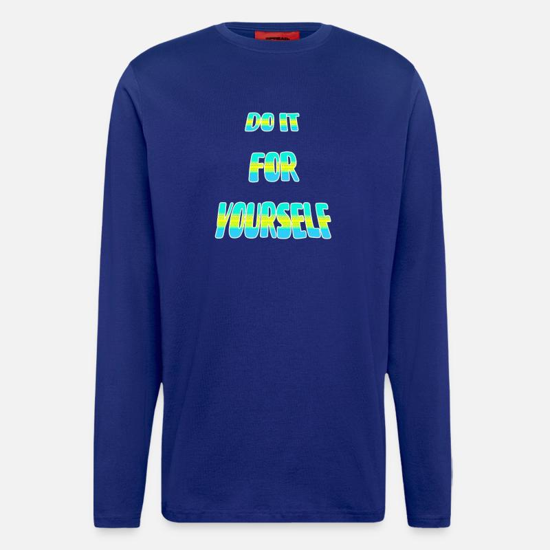 Do it point - Longsleeve - made by SPREAD  - Iconic Blue